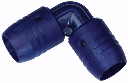 Professionnel Haute Pression Raccord coudé 90° multicouche FF 20 x 20 - Wavin SmartFix mm