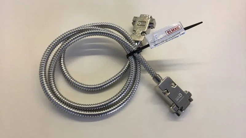 Multiprise angulaire Rallonge de câble ELMAG adaptée à l'indicateur de position numérique SINO2000mm 88891 prendr...
