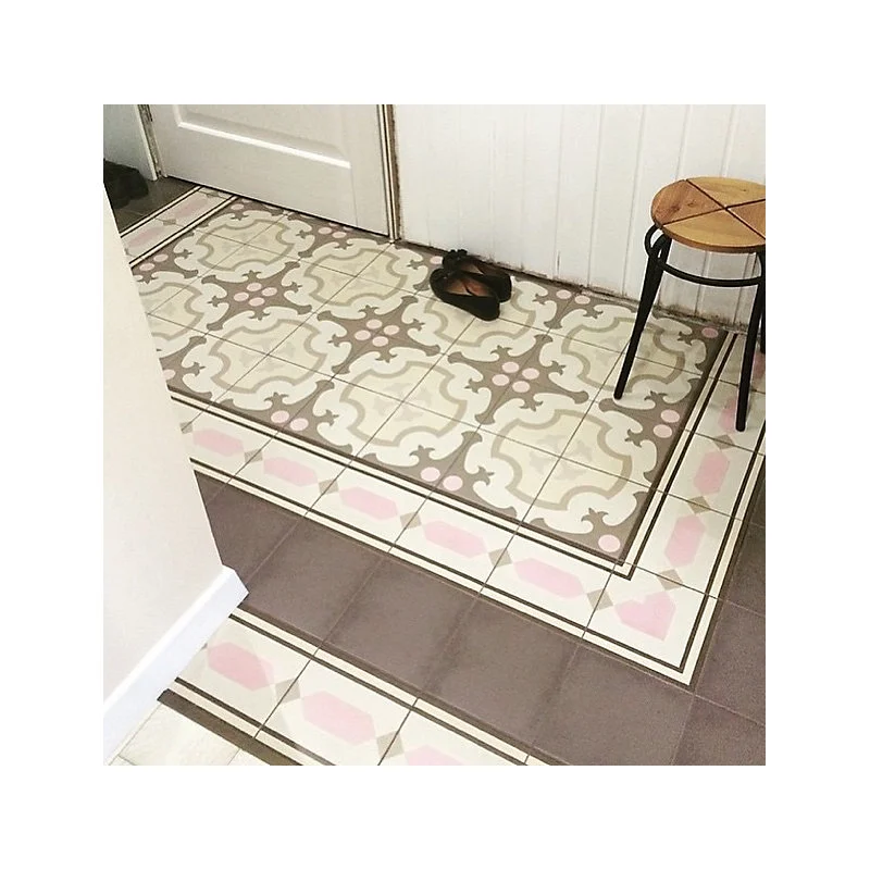 Carrelage sol / mur effet ciment 20x20 cm 1900 ORDAL (vendu par boite de 1m2)