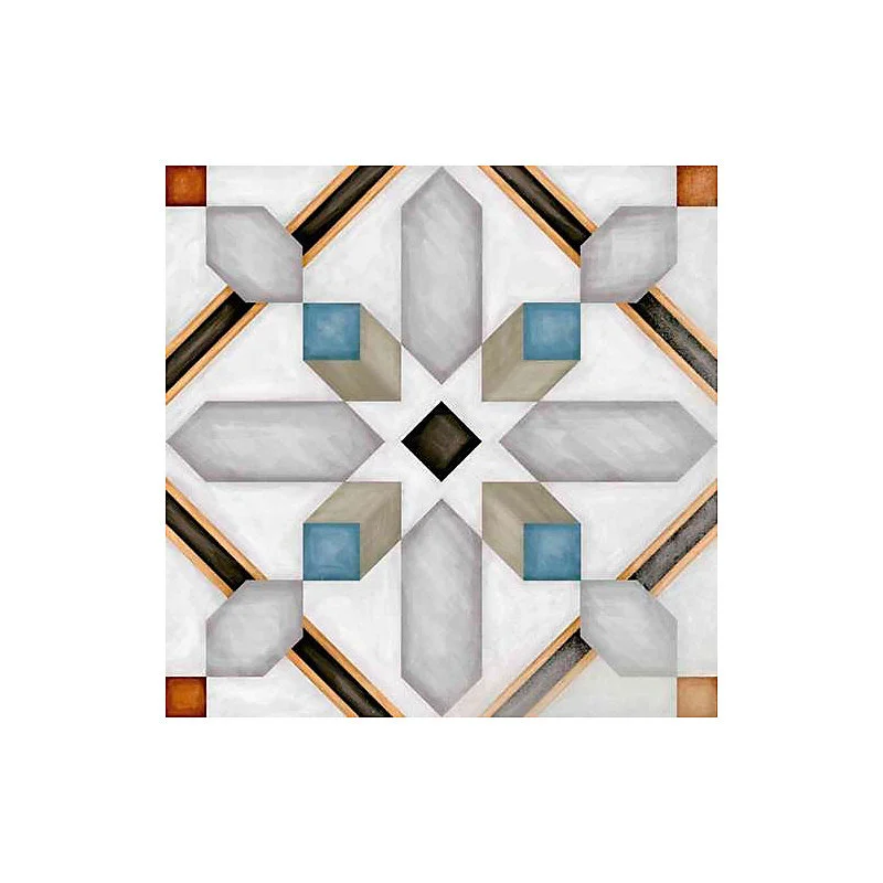 Carrelage sol / mur effet ciment 20x20 cm VODEVIL MOTIF DEMEL(vendu par boite de 1m2)