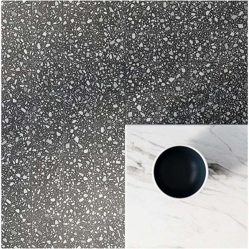 Carrelage sol / mur effet ciment à motif 20x20 cm RIVOLI - CHELSEA (vendu par boite de 1m2)