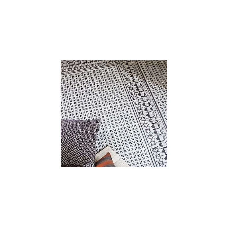 Carrelage sol / mur effet ciment motif feutré 20x20 cm VODEVIL PAIX SOMBRA (vendu par boite de 1m2)