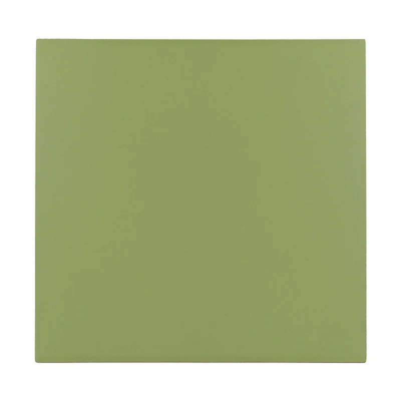 Carrelage sol / mur effet ciment uni vert 20x20 cm RIVOLI GREEN 30716(vendu par boite de 1m2)