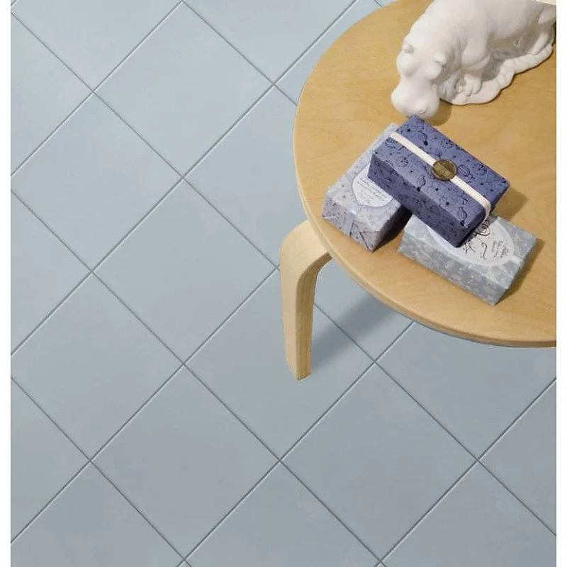Carrelage sol / mur effet ciment uni gris 20x20 cm 1900 GRIS(vendu par boite de 1m2)
