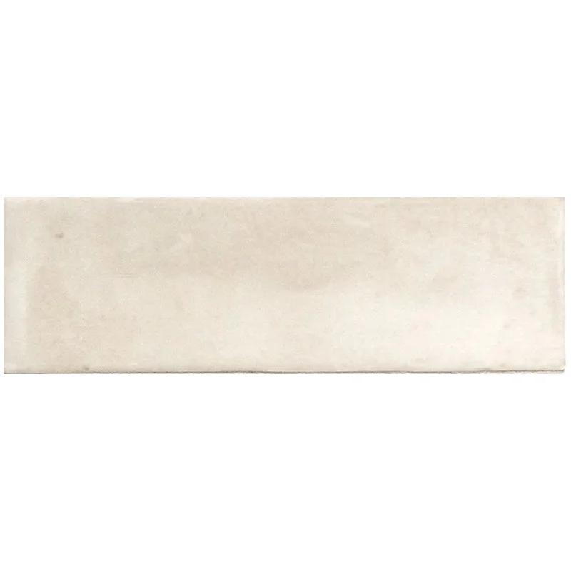 Carrelage sol / mur effet zellige bejmat marocain 5X15 cm crème mate 5X15 cm COCO TOILE MATT (vendu par boite de 0.50m2)