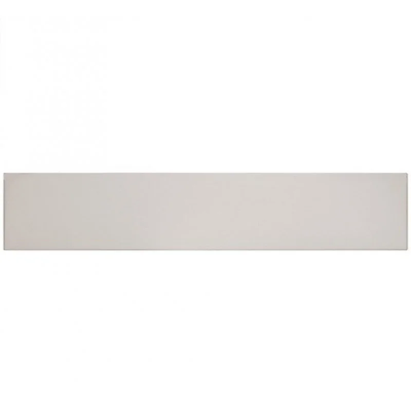 Carrelage sol / mur pose baton rompu chevron uni blanc mate 9,2x36,8 cm STROMBOLI WHITE PLUME (vendu par boite de 0.65m2)