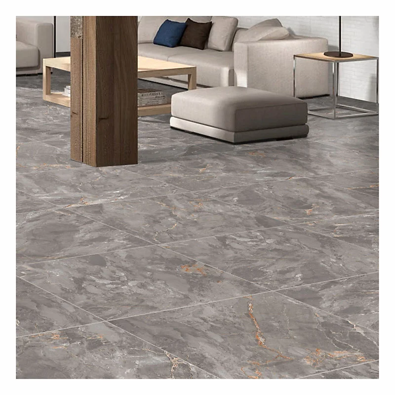 Carrelage sol et mur Zerlina gris 60x60cm GoodHome