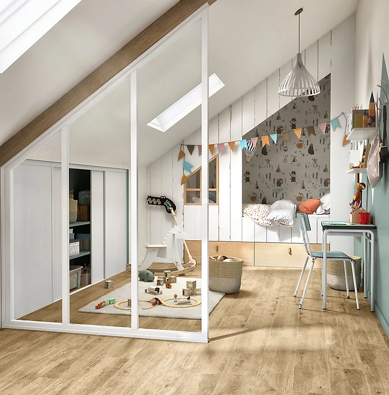Lame VINYLE clipsable Starfloor Ultimate décor bois naturel 17,6 x 121,3 cm Tarkett (vendue au carton)