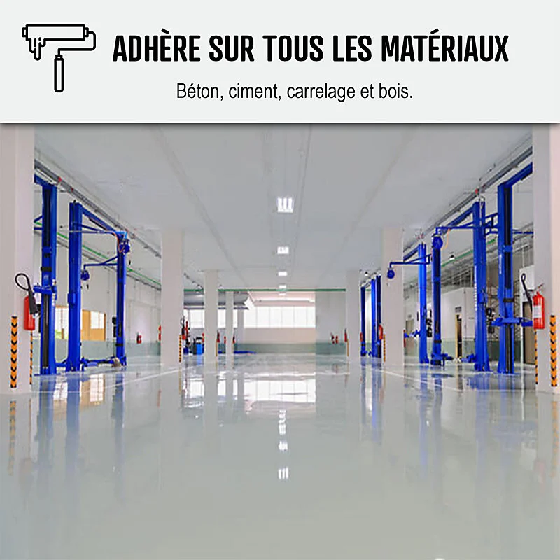 Peinture antidérapante pour sol extérieur - SOLTHANE RD Blanc - 30 kg - ARCANE INDUSTRIES