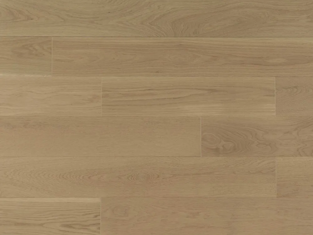 Plancher en bois d'ingénierie Blanc Chêne 5 Collection Moon Light Click - Day Break / Select