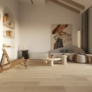 Plancher de bois d'ingénierie Noyer Noir Américain 6 po - Provence / Select