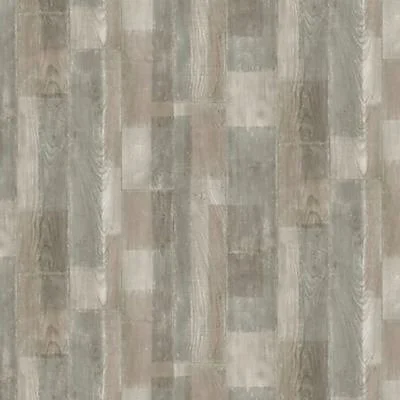 Revêtement sol VINYLE Tarkett Exclu Patchwood gris 4m (vendu au m²)
