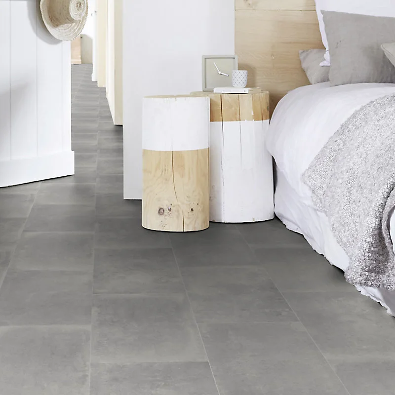 Revêtement sol VINYLE Tarkett Iconik Life gris évident 2m (vendu au m²)
