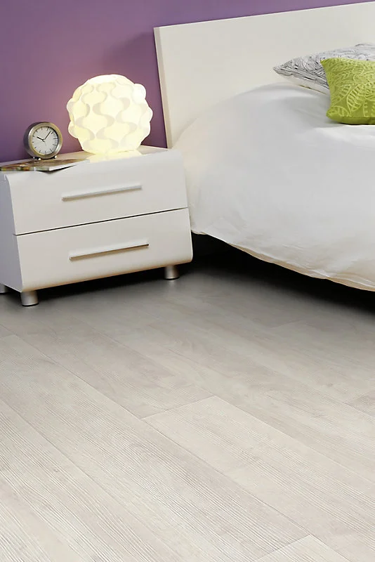 Revêtement sol VINYLE Texline Factory blanc 4 m (vendu au m²)