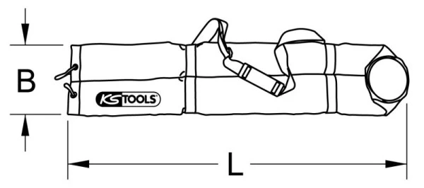 Sac de transport KS Tools pour tapis isostand 117.0154 se fournir à bas prix