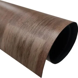 Sol PVC| Compotion 50% PVC / 50% Vinyle| Linoleum| Revetement PVC| Imitation Parquet| Chene Fonce| Taille 140X100CM