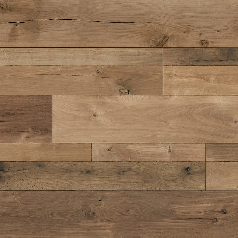 Sol stratifié Bexhill chêne brun L. 138,3 cm x l.19,3 x Ep.8 mm GoodHome