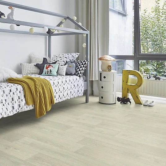 Sol VINYLE Best - Imitation parquet Bois Blanchi - Rouleau de 3m x 6m