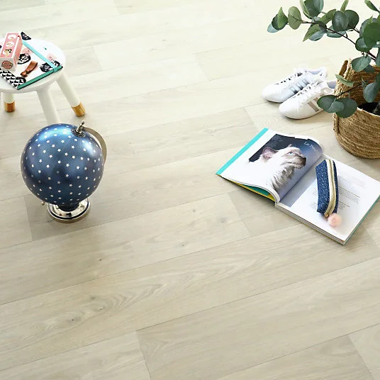 Sol VINYLE Best - Imitation parquet Bois Blanchi - Rouleau de 3m x 6m