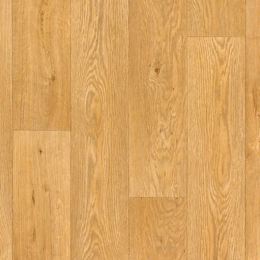 Sol Vinyle First - Effet parquet chêne usuel - Rouleau de 4m x 24m
