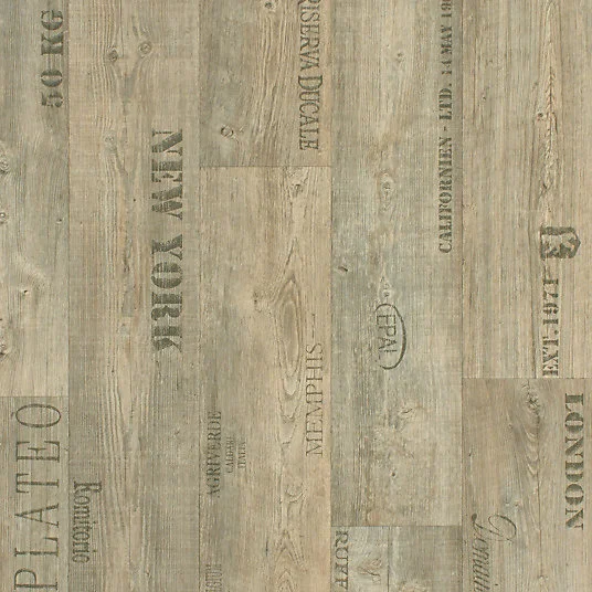 Sol Vinyle First - Imitation parquet marqué - Rouleau de 3m x 23m