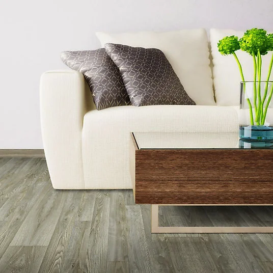 Sol Vinyle Textile - Black Edition - Aspect parquet - Chêne obscur - Rouleau de 3m x 4m