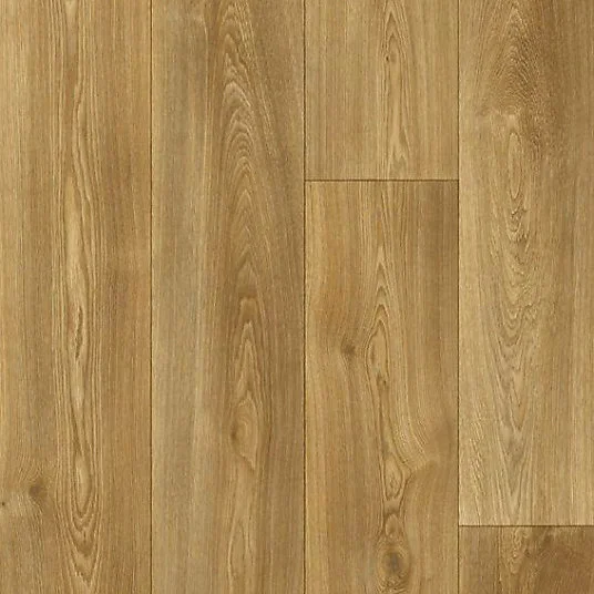 Sol Vinyle Textile - Noir jais Edition - Aspect parquet - Chêne naturel - Rouleau de 4m x 29m