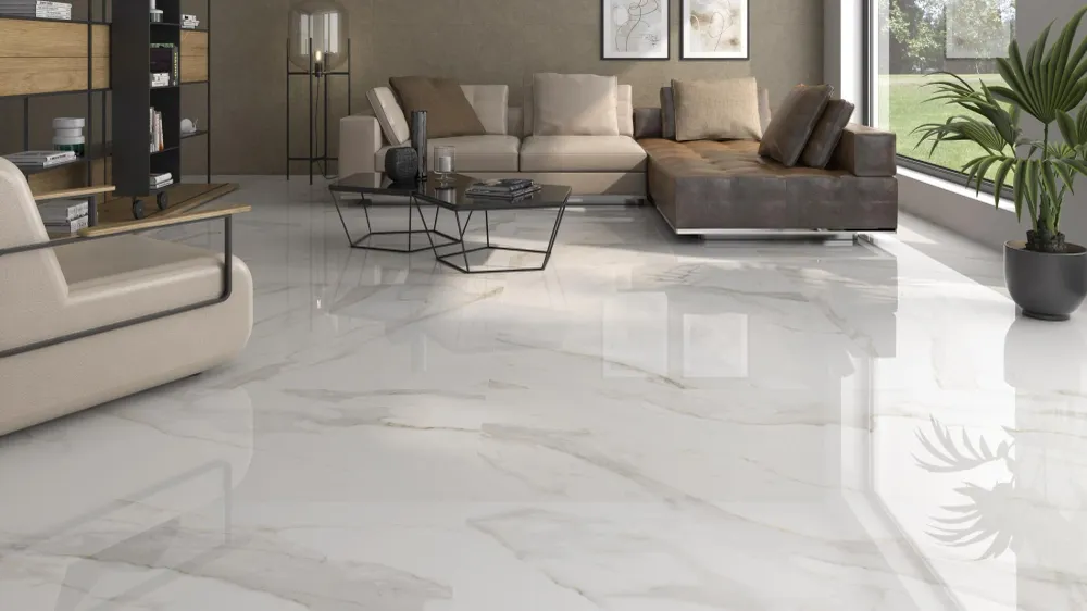 Tuile de céramique porcelaine - Collection CR. APULIA disponible en 2 tailles, 1 couleur et 2 finitions.