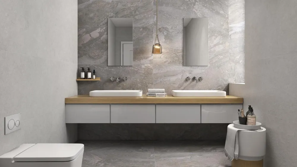 Tuile de céramique porcelaine - Collection CR.MANAOS disponible en 1 taille, 4 couleurs et 1 finition.