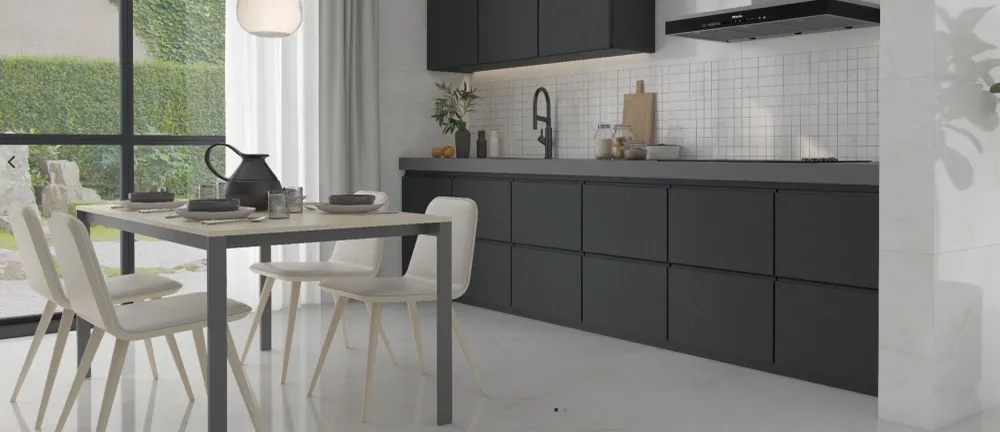 Tuile de céramique porcelaine - Collection PRIS. LUXE disponible en 1 format, 1 couleur et 1 finition.