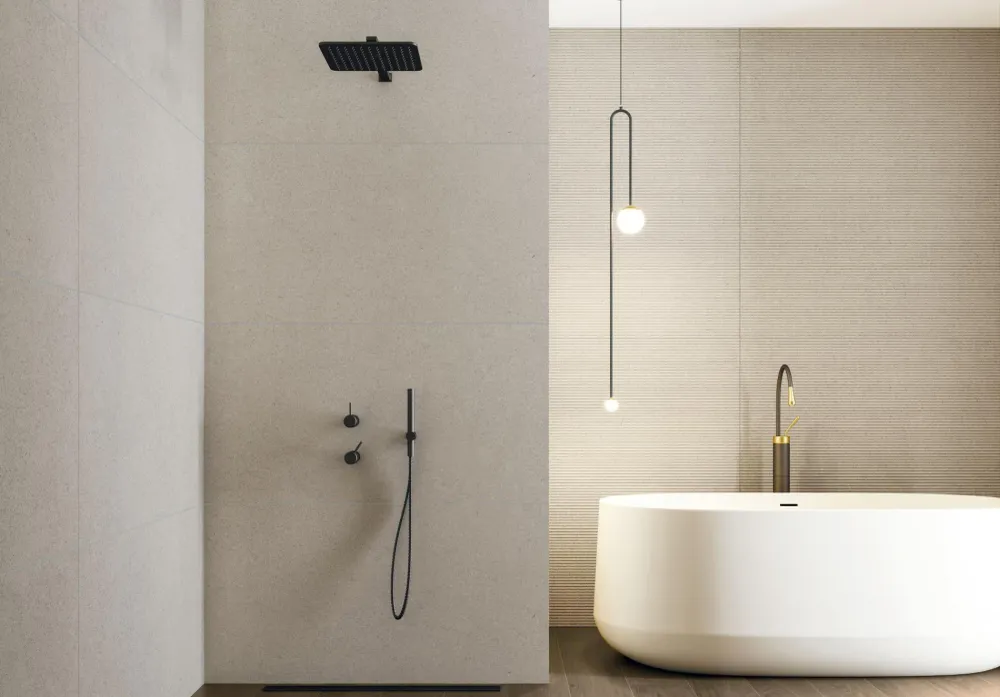 Tuile de céramique porcelaine - Collection RLV.LIN disponible en 1 taille, 1 couleur et 1 finition.