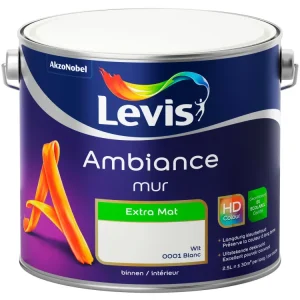 Ambiance Mur extra mat Levis pour Salle de Bain
