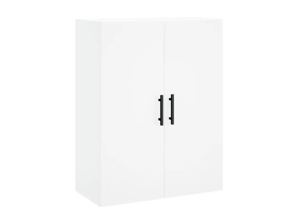 Armoire murale blanc 69,5x34x90 cm