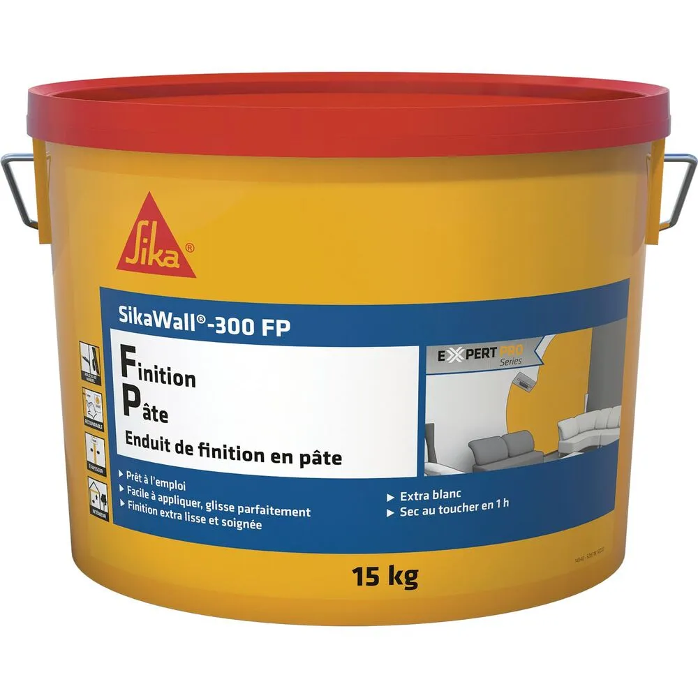 Enduit de finition SikaWall®-300 FP avec Effet Satine