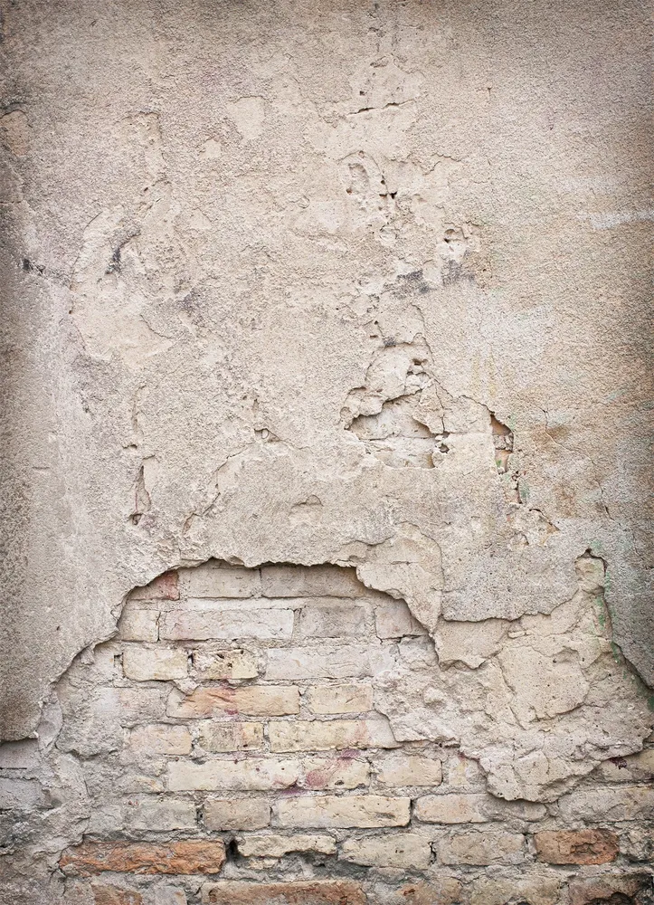 Mastic Acrylique Toile de fond Photo de Tête Abstrait Mur en Brique et Béton DBD25-9