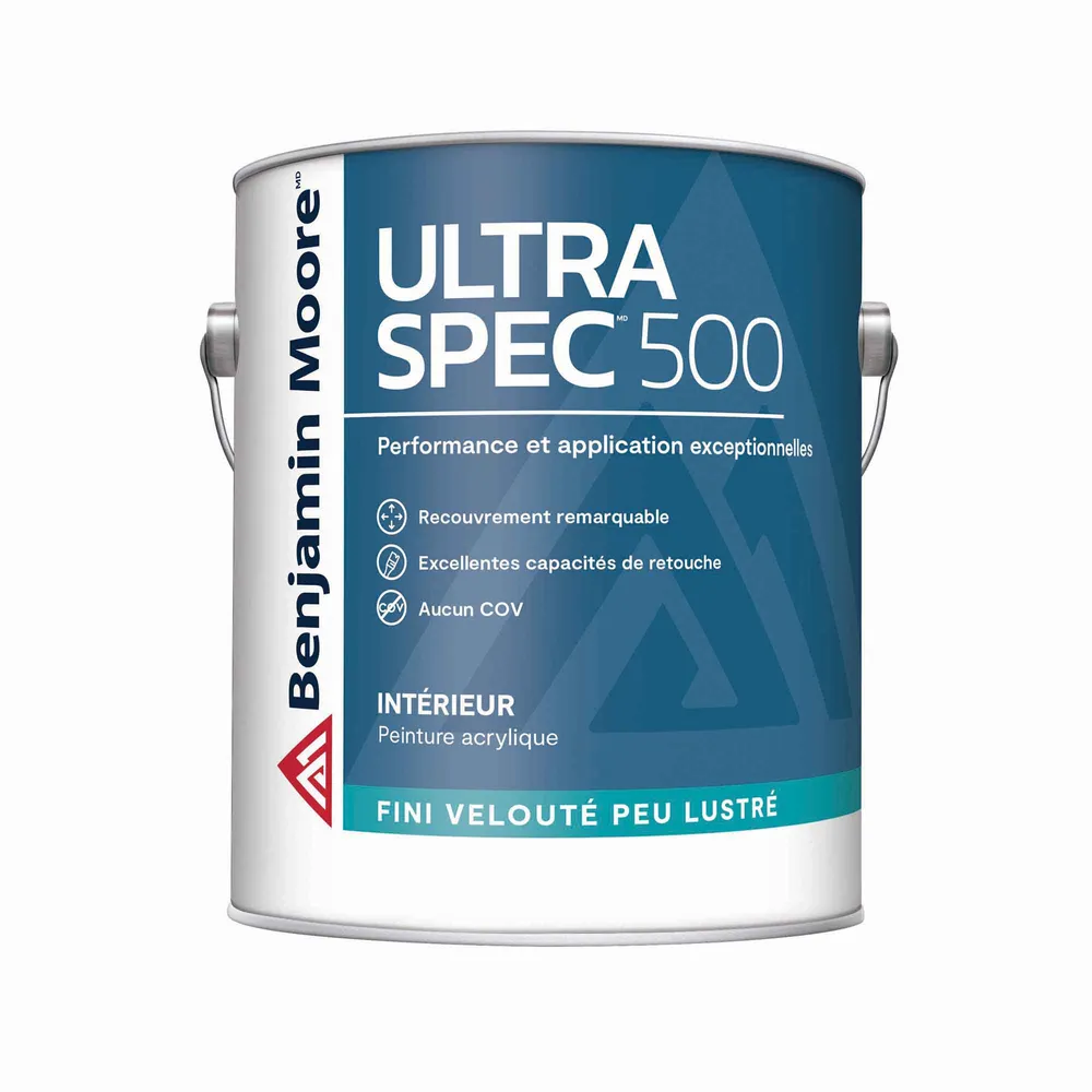 Peinture d'intérieur Ultra Spec 500 velouté peu lustré base 4, 3,79 L - Prêt à l'emploi