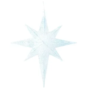 Étoile décorative murale LED 67 cm blanc OSMA 10 Litres | Couvrance 12 m²/L