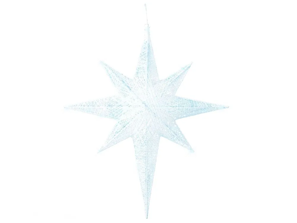 Étoile décorative murale LED 67 cm blanc OSMA 10 Litres | Couvrance 12 m²/L