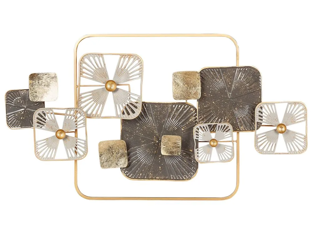 Wanddecoratie meerkleurig LAWRENCIUM pour Mur en Plâtre