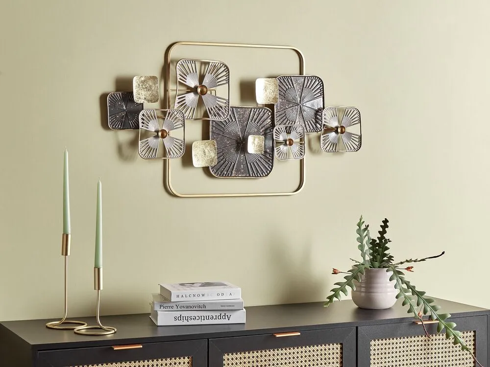 Wanddecoratie meerkleurig LAWRENCIUM pour Mur en Plâtre