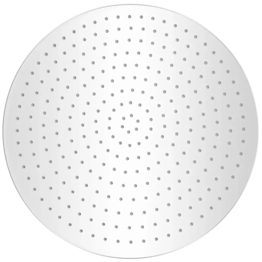 Lot de 2 pommes de douche plongeante diamètre 50 cm acier inoxydable 02_0002103 avec Garantie 5 Ans