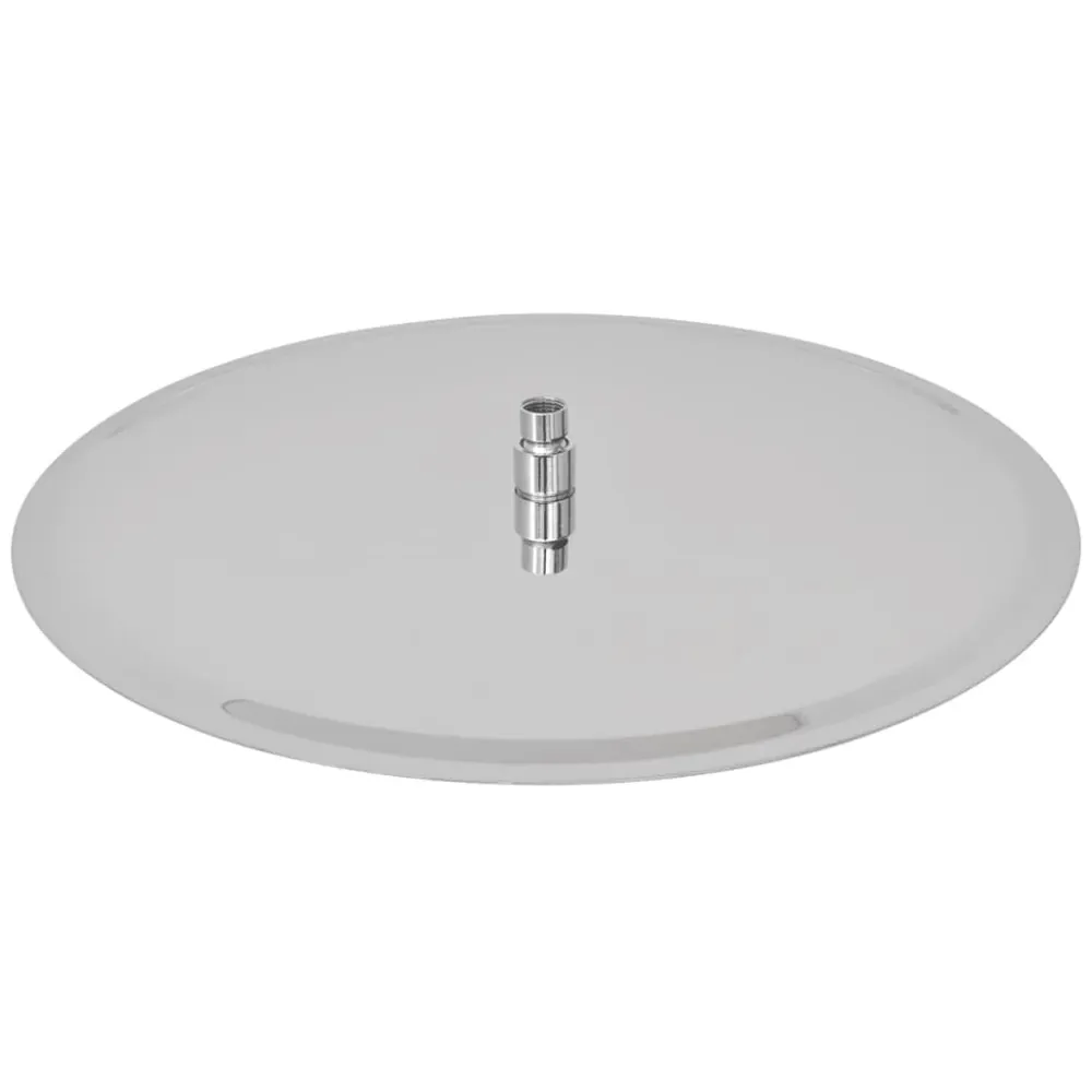 Lot de 2 pommes de douche plongeante diamètre 50 cm acier inoxydable 02_0002103 avec Garantie 5 Ans