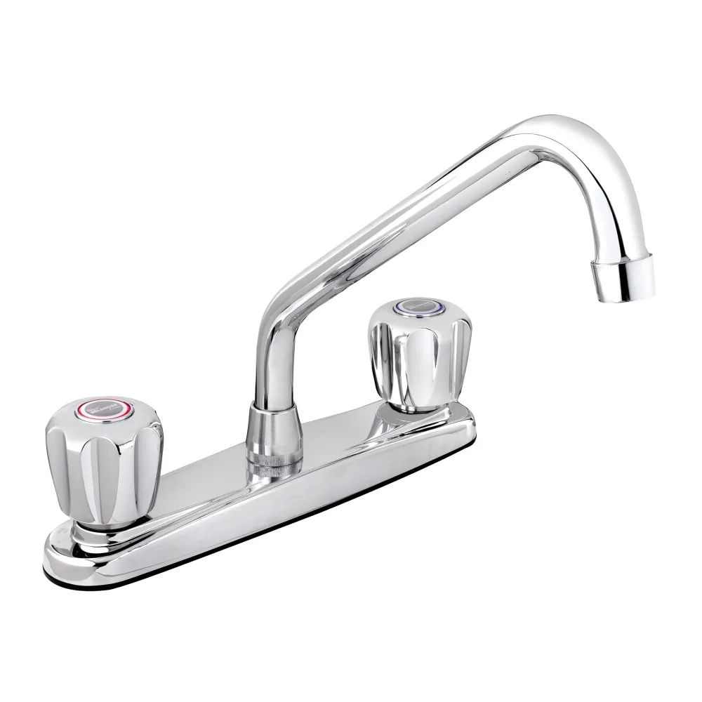 Robinet pour évier de cuisine, bec pivotant
