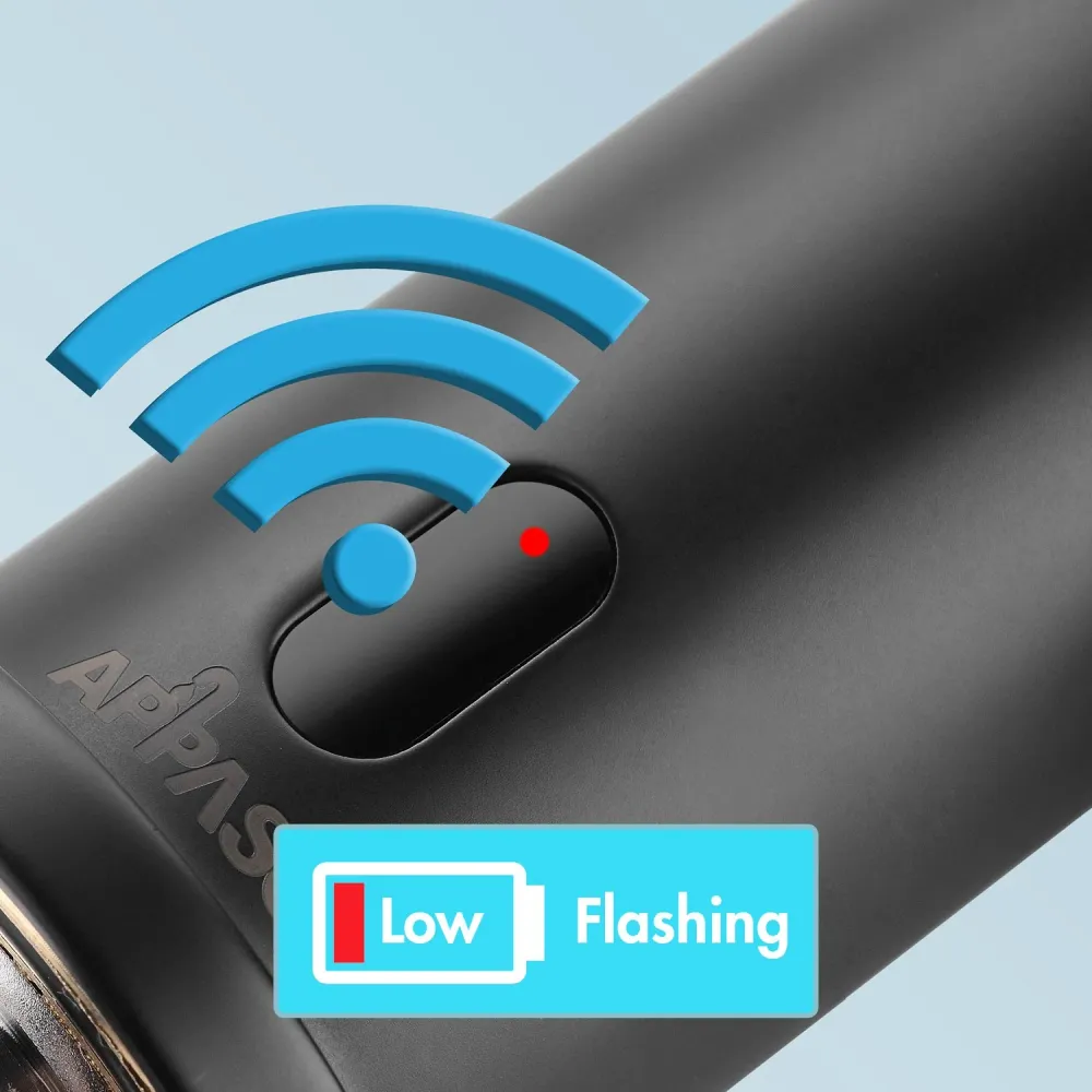 APPASO 238TL-MB Touchless Kitchen Faucet Modern Spring Matte Black Connecté Sensor Activated