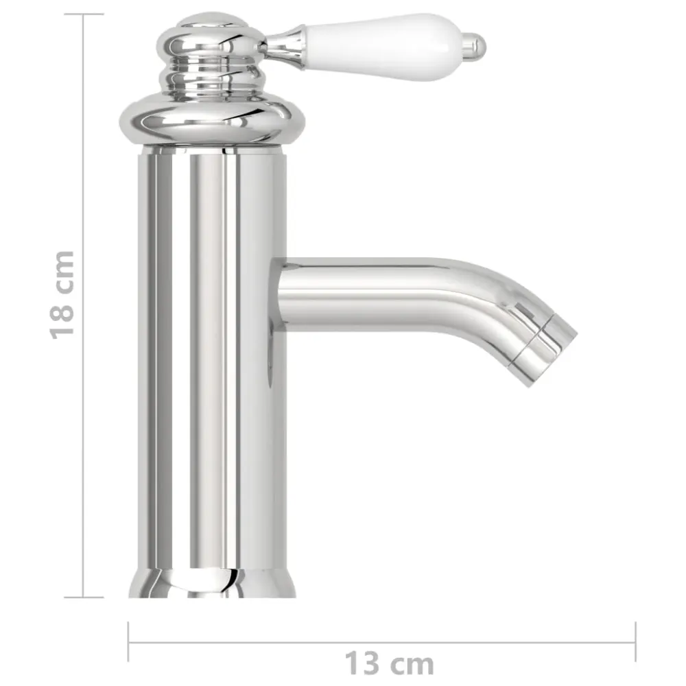Haute Qualité Professionnelle Robinet de lavabo de salle de bain finition chromée 130x180 mm 02_0003519