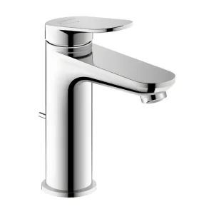 Mitigeur lavabo DURAVIT Wave M ouverture eau froide avec vidage chromé brillant