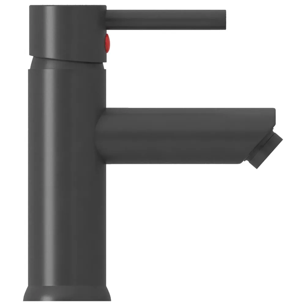 Robinet à détection Robinet de lavabo de salle de bain Gris 130x176 mm