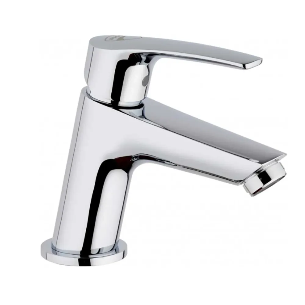 Ensemble de robinets douche, lavabo et bidet avec bonde click clack finition chromé brillant Ducati Design collection HD10