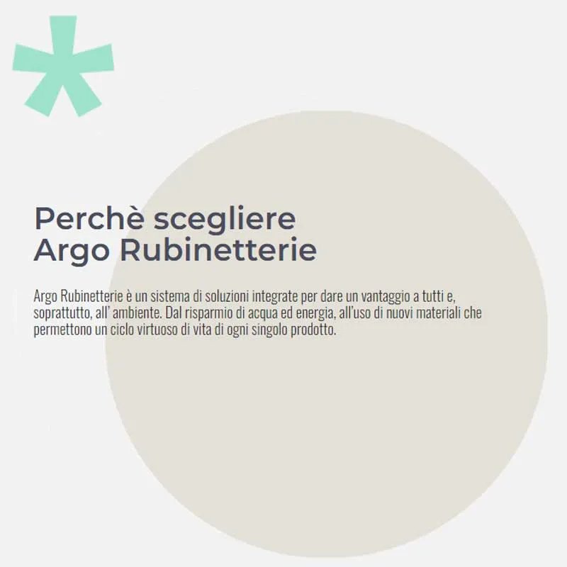 Ensemble de robinets pour lavabo, bidet et douche chromé avec bonde et clapet collection Hike de Argo Rubinetterie