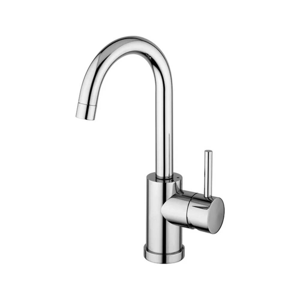 Mitigeur lavabo monocommande pivotant Paffoni série Birillo modèle sans vidage - Chromé